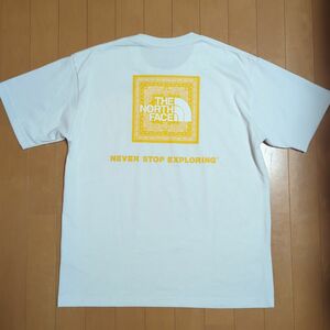 THE NORTH FACE 半袖TシャツL バンダナロゴ