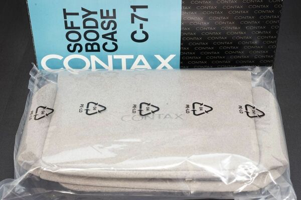 即買★コンタックス純正♪CONTAX SOFT BODY CASE C-71L 送料無料