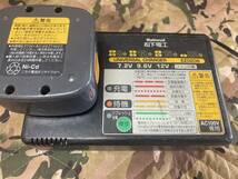 J4936 National 松下電工 充電器 7.2V 9.6V 12V EZ0208 電動工具 ナショナル 動作確認済み_画像2