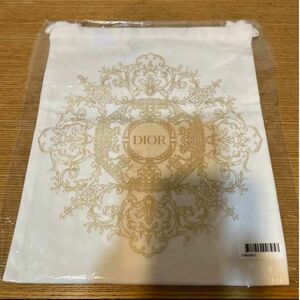 新品　Christian Dior クリスチャンディオール ノベルティ 巾着　ポーチ