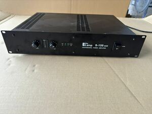 thomann PA/SR for stereo power amplifier S-150mk2 Junk 