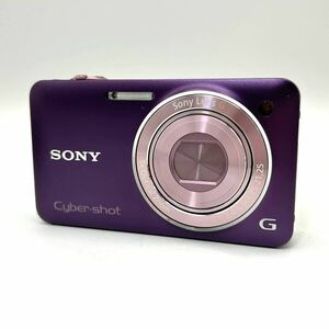 SONY Cyber-shot DSC-WX5 / Sony Lens G 5x Optical Zoom 4.25-21.25mm F2.4-5.9 パープル 中古 ジャンク Y371