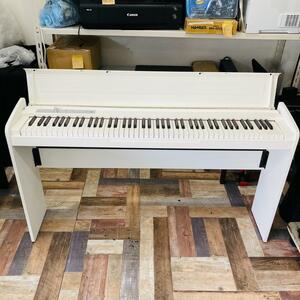 【A4421】動作品☆ KORG コルグ LP-180 電子ピアノ ホワイト デジタルピアノ