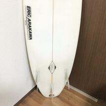 【A4585】ERIC ARAKAWA エリックアラカワ ショートボード BOOSTER2 トライフィンタイプ 5'10''×18-1/2×2-1/4 スポーツ サーフボード_画像6