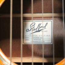 【A4572】Stafford アコースティックギター SF200F-BS スタッフォード_画像8