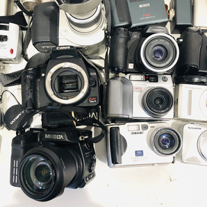 【R1335】デジタルカメラ デジカメ 各メーカー 大量 まとめ売り CANON IXY EOS RICOH LEICA OLYMPUS MINOLTA SONY FUJIFILM SANYO 他の画像5