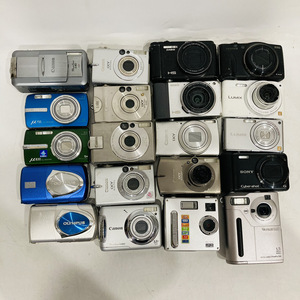 [R1343] digital camera digital camera large amount set sale CANON IXY PowerShot OLYMPUS CASIO SONY Cyber-shot FUJIFILM POLAROID