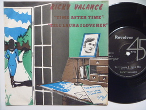 ★Oldies UK盤★RICKY VALANCE リッキー・ヴァランス／ Tell Laura I Love Her (Revolver)1981年　※英国で大ヒット　●イギリス盤 7inch