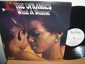 ■プロモ盤白ラベル■USオリジナルLP■DYNAMICS ダイナミックス／ What A Shame (Black Gold)1973年■甘茶ソウル傑作　※DJ Copy