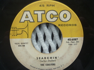 ◆R&B/Doo Wop/Oldies◆COASTERS コースターズ／ Searchin' / Young Blood (Atco)▼全米1957年3位・R&Bチャート1位　※両面ヒット