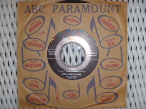 ◆MARVELOWS / I Do (ABC-Paramount)▼全米1965年37位・R&Bチャート7位■J.Geils Band がカヴァー・ヒット ●良好盤●