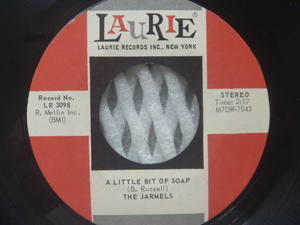 ◆JARMELS ジャーメルス／ A Little Bit Of Soap 小さなシャボン (Laurie)▼全米1961年12位/R&Bチャート7位　※一発ヒット　●ステレオ盤