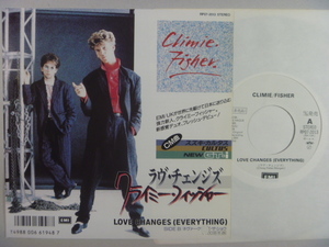 【白ラベル】クライミー・フィッシャー Climie Fisher／ラヴ・チェンジズ (EMI)▼全米1988年23位■見本盤