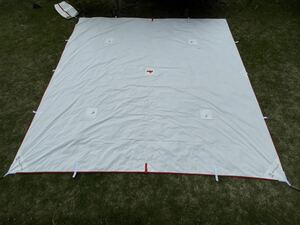 [ records out of production goods ]BushCraft Inc... fire tarp 3×3 bush craft tent outdoor sunshade 