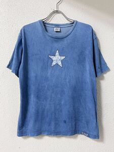  Hollywood Ranch Market GAIJIN MADE indigo embroidery Star T-shirt 