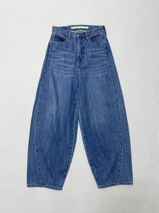 ニコアンド niko and... JEANS カーブ ワイド デニム パンツ ジーンズ 