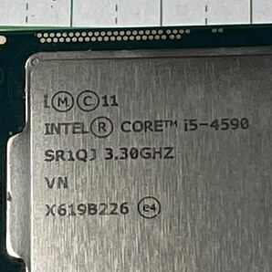中古(一応動作確認済) CPU Intel Core i5-4590 3.3GHz SR1QJ の画像2