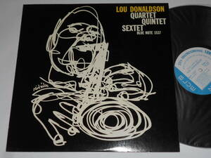 Quartet Quintet Sextet/Lou Donaldson（Blue Note日本盤 キング）