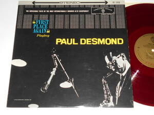 赤盤！First Place Again/Paul Desmond（Warner Bros.日本盤）