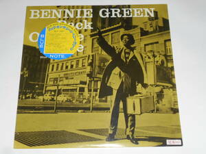 未開封！Back On The Scene/Bennie Green（Blue Note日本盤 東芝）