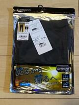 新品★シマノ　リミテッドプロ　SUN PROTECTION・COOLタイツ 　ブラック　L_画像1