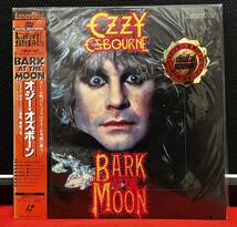 Ozzy Osbourne / オジー・オズボーン / BARK AT THE MOON / 帯、歌詞カード付き / 日本盤レーザーディスク_画像1