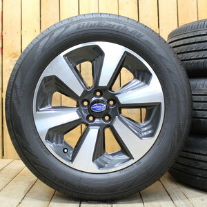 SUBARU Subaru SJ Forester Genuine 17 Inch 7J+48 202010製 Yokohama ブルーアース 225/60R17 洗浄済み Tires Wheels 4本SET