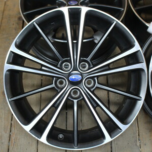 SUBARU Subaru BRZ Genuine 17 Inch 7J+48 PCD100 美品 アルミWheels 4本set 86 86 Prius Legacy等