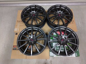 STI　Genuineオプション　18 Inch　7.5J　off+55　PCD100　ENKEI製（MAT製法）