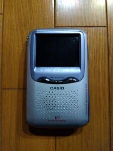 CASIO カシオ☆ポータブル液晶テレビ☆2001年製。EV-570。送料520円（追跡番号あり）ジャンク扱いで。