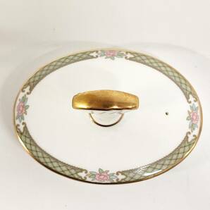 1円~【USED】ノリタケ ヨシノ NORITAKE YOSHINO 9983 ティーポット 花柄 ボーンチャイナ 胴径約12.3cm 直径約24.6cm 高さ約13.9cm G116061の画像7