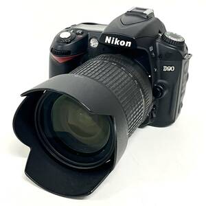 1円~【動作未確認】ニコン Nikon D90 AF-S DX NIKKOR 18-135mm 1:3.5-5.6G ED デジタル一眼レフカメラ レンズ 付属品あり G123362
