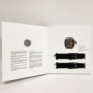 1円~【実動】シガデザイン CIGA DESIGN Zシリーズ 自動巻き メンズ腕時計 スケルトン文字盤 チタン 純正ベルト 箱付き G123413の画像8