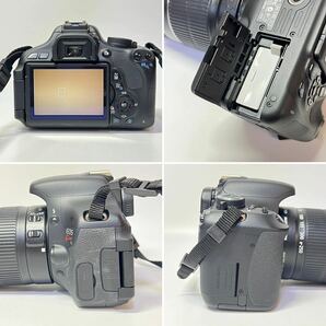 1円~【通電確認済み】キャノン Canon EOS Kiss X5 ZOOM LENS EF-S 55-250mm / 18-55mm デジタル 一眼レフカメラ ボディ レンズ 箱付き ytの画像3