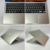 1円~【初期化済み】Apple MacBook Pro 13インチ M2 2022 シルバー MNEP3J/A 8C CPU 10 GPU 8GB 256GB 充放電回数62% 箱付き GK-100001_画像6