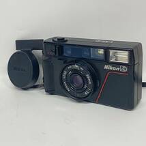 1円~【動作未確認】ニコン ２点セット Nikon L35AWAD ピカイチカリブ Nikon LENS 35mm F2.8 / L35AD 35mm F2.8 フィルムカメラ J110148_画像5