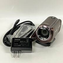 1円~【ジャンク品】パナソニック Panasonic HC-W570M 28mm WIDE OPTICAL ZOOM f=2.06-103mm 1:1.8 デジタルハイビジョンビデオカメラ YT_画像1