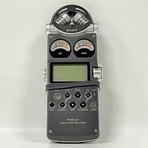 1円~【動作未確認】ソニー SONY リニアPCMレコーダー LINEAR PCM RECORDER PCM-D1 録音機器 集音器 音楽機材 G153595_画像2