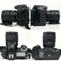 1円~【動作未確認】ニコン Nikon D200 AF-S DX NIKKOR ED 18-70mm 1:3.5-4.5G 55-200mm 1:4-5.6G デジタル一眼レフカメラ レンズ G102239_画像4