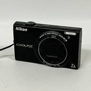 1円~【動作未確認】ニコン Nikon COOLPIX S6100 NIKKOR 7× WIDE OPTICAL ZOOM ED VR 5.0-35.0mm 1:3.7-5.6 デジタルカメラ J180036