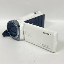 1円~【動作未確認】ソニー SONY Handycam HDR-CX420 Lens G 30× Optical 1.8/1.9-57 デジタルビデオカメラ 付属品あり J130008_画像2