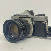 1円~【動作未確認】オリンパス OLYMPUS OM-1 OM-SYSTEM G.ZUIKO AUTO-S 1:1.4 f=50mm 一眼レフ フィルムカメラ 単焦点レンズ J180068_画像1