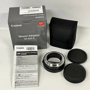 1 jpy ~[ unused beautiful goods ] Canon Canon mount adaptor Mount Adapter EF-EOS R camera fixtures accessory accessory equipped J120066