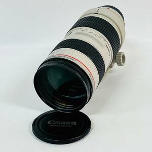 1円~【動作未確認】キャノン Canon ZOOM LENS EF 70-200mm 1:2.8 L ULTRASONIC 一眼カメラ用 レンズ Kenko レンズフィルター付き J130185