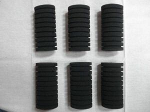  for exchange sponge filter L size 6 piece set length approximately 12cm width approximately 6cm hole diameter approximately 1cm outside fixed form have filtration equipment Bulk goods filter preliminary 
