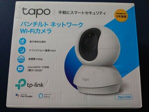 Tapo C200 防犯カメラ ネットワークWi-Fiカメラ ペットカメラ 監視カメラ