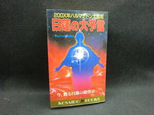 日蓮の大予言　200X年ハルマゲドン大破局　アポカリプス21研究会 著　廣済堂　E5.240520　