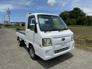 Subaru　Sambar Truck/グレードTB/2012/Vehicle inspection1990included/5 speed manual/4WD/Air conditioner/Power steering/ETCincluded!