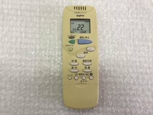 サンヨーエアコンリモコン中古RCS-SH1　中古品Ｓ-590