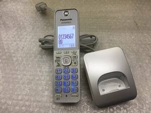 パナソニック 充電器付子機 KX-FKD556-S 中古品A-3520